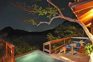 Images Dated 2nd May 2012: Balcony at the Aqua Wellness Resort, Nicaragua, Central America