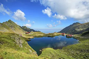 Hans Georg Eiben Prints: Balea lake at Transfagarasan road, Transylvania, Romania