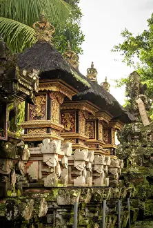 Ubud Prints: Balinese Hindu temple in Ubud, Bali, Indonesia