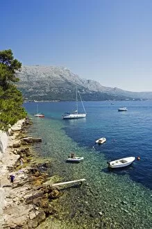 Images Dated 21st July 2006: The Balkans Croatia Dalmatia Coast Korcula Island Boats