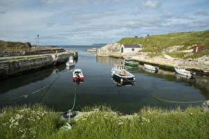 Ballintoy Harbour, Antrim Coast, County Antrim, Northern Ireland, UK