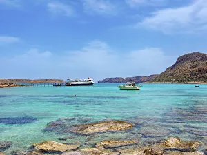 Hania Prints: Balos Lagoon Beach, Gramvousa Peninsula, Chania Region, Crete, Greece
