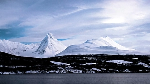 Majestic Prints: Balsfjord, Lyngen Alps, Troms county, Norway