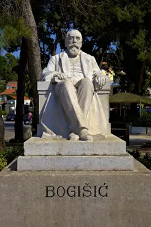Likeness Prints: Baltazar Bogisic Statue, Cavtat, Dalmatia, Croatia