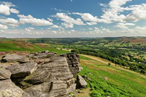 Outcrop Prints: Bamford Edge, Peak District National Park, Derbyshire, England