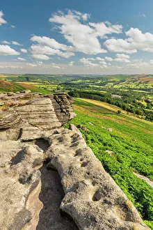 Outcrop Prints: Bamford Edge, Peak District National Park, Derbyshire, England