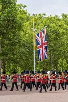 Bandsman during Trooping the Colour, London, England, Uk