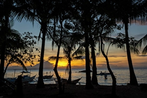 Bangka Prints: Bangka boats, Gigantes Islands, Iloilo Province, Western Visayas, Philippines