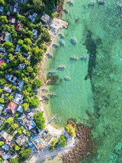 Premium Selects 2024 Prints: Bangka boats, Gigantes Islands, Iloilo Province, Western Visayas, Philippines