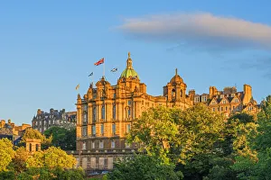 Scottish Capital Prints: Bank of Scotland building, Edinburgh, Scotland, Great Britain, United Kingdom