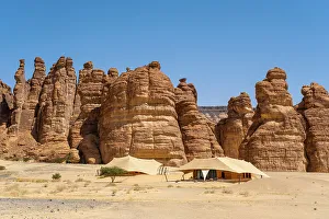 Arabia Prints: Banyan Tree resort, Ashar Valley, Al-Ula, Medina Province, Saudi Arabia