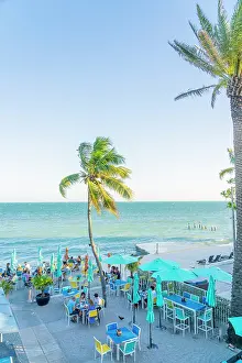 Coast Line Prints: Bar at The Mansion On The Sea, Key West, Florida, USA