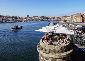 Bar Ponte Pensil, Dom Luis I Bridge, Porto, Portugal