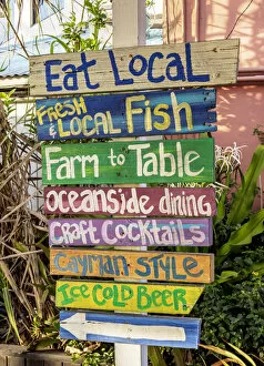 Bar Sign at George Town, Grand Cayman, Cayman Islands