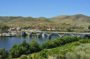 Images Dated 21st August 2017: Barca d Alva and the Douro river. Alto Douro, Portugal
