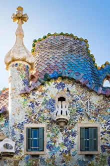 Modernisme Prints: Barcelona, Catalonia, Spain, Southern Europe