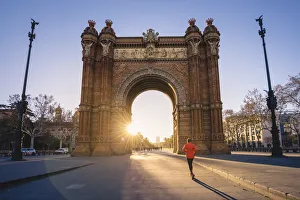 Triumphal Arch Prints: Barcelona, Catalonia, Spain, Southern Europe