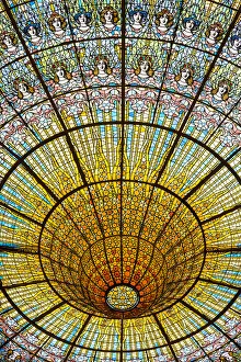 Architectural Abstracts Collection: Barcelona, Catalonia, Spain, Southern Europe