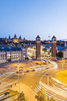 National Palace Prints: Barcelona, Catalonia, Spain, Southern Europe