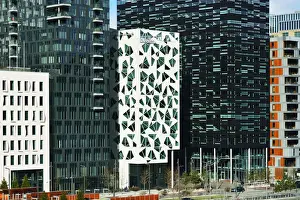 Norge Prints: The Barcode is a section of the Bjorvika district on former dock and industrial land