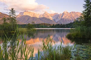 Images Dated 22nd March 2019: Barmsee, Garmisch Partenkirken, Bayern, Germany