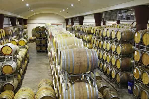 Barrels of wine, Boschendal Wine Estate, Franschhoek, Western Cape, South Africa