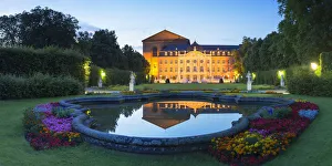 Ian Tower Prints: Basilica of Constantine and Rococo Palace, Trier, Rhineland-Palatinate, Germany
