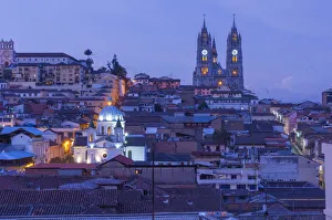 Images Dated 6th January 2014: Basilica del Voto Nacional (Basilica of the National Vow), Old Town, Centro Historico