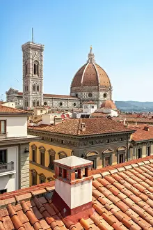 Firenze Prints: Basilica di Santa Maria del Fiore otherwise known as the Duomo in Florence, Tuscany, Italy