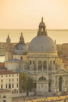 Basilica di Santa Maria della Salute, Grand Canal, Venice, Veneto, Italy