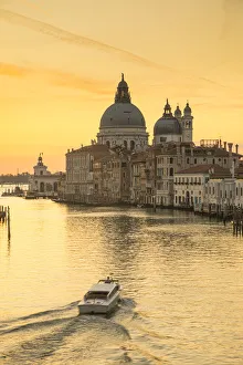 Images Dated 19th September 2019: Basilica di Santa Maria della Salute, Grand Canal, Venice, Veneto, Italy