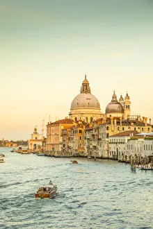 Images Dated 19th September 2019: Basilica di Santa Maria della Salute, Grand Canal, Venice, Veneto, Italy