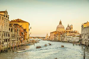 Images Dated 19th September 2019: Basilica di Santa Maria della Salute, Grand Canal, Venice, Veneto, Italy