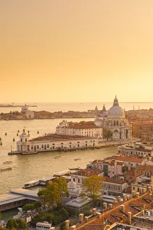 Images Dated 19th September 2019: Basilica di Santa Maria della Salute, Grand Canal, Venice, Veneto, Italy
