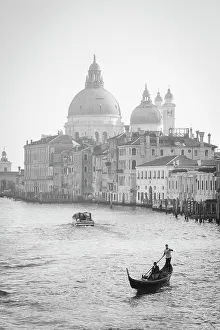 Basilica di Santa Maria della Salute on the Grand Canal, Venice, Veneto, Italy