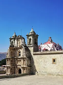 Oaxacan Prints: Basilica of Our Lady of Solitude, Oaxaca de Juarez, Oaxaca State, Mexico