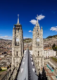 Basilica of the National Vow, Old Town, Quito, Pichincha Province, Ecuador