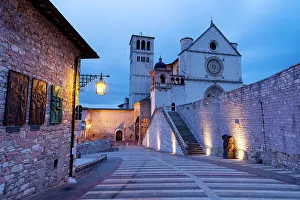 Assisi Prints: Basilica of San Francesco D'Assisi