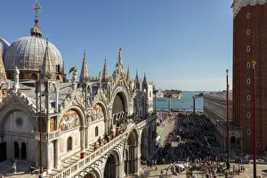 Basilica San Marco, St Marks Square, Venice, Veneto, Italy