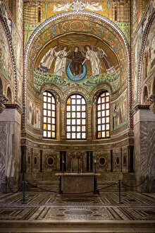 Images Dated 24th November 2020: Basilica of San Vitale, which has important examples of early Christian Byzantine art