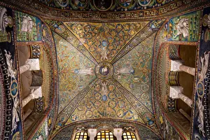 Basilica of San Vitale, which has important examples of early Christian Byzantine art