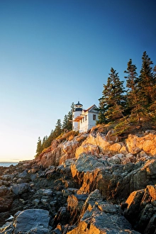 Bar Harbor Prints: Bass Harbour Lighthouse, Acadia National Park, Bar Harbor, Maine, United States