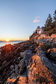 Bar Harbor Prints: Bass Harbour Lighthouse, Acadia National Park, Bar Harbor, Maine, United States