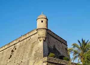 Images Dated 3rd June 2021: Bastio de Sant Pere, bastion, Es Baluard, Palma de Mallorca, Majorca, Balearic Islands