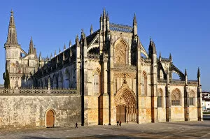 Images Dated 24th May 2011: Batalha Monastery, a UNESCO World Heritage Site. Portugal