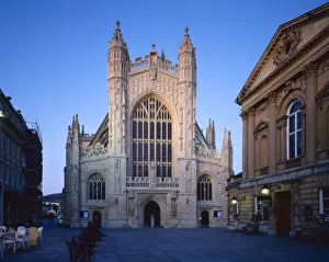 Avon Prints: Bath Abbey, Bath, Avon, England