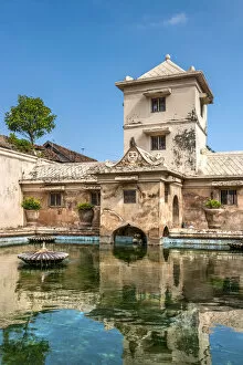 The bathing complex of Taman Sari water castle, Yogyakarta, Java, Indonesia