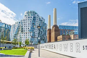 Grade 2 Listed Prints: Battersea Power Station, Battersea, London, England, UK