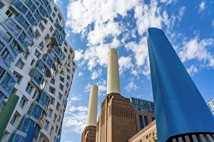 Grade 2 Listed Prints: Battersea Power Station, Battersea, London, England, UK
