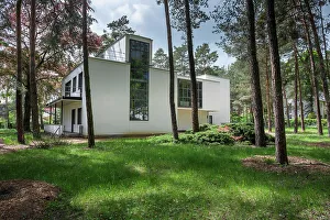 Images Dated 27th January 2023: Bauhaus building - Masters Houses, UNESCO World Heritage Site Bauhaus Dessau, Dessau